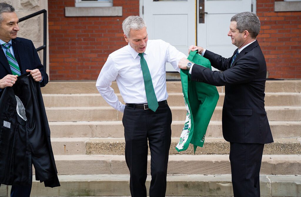 Farrell Welcomes Brad Smith as 38th President of Marshall University